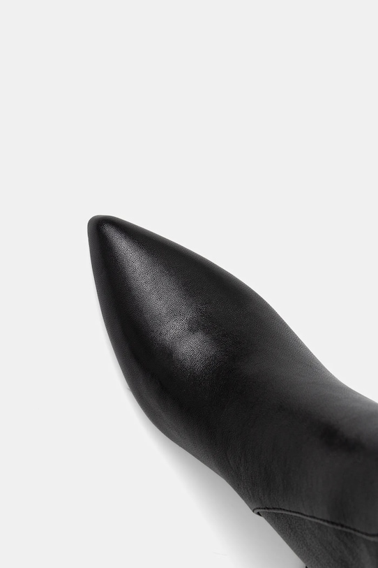 Кожаные сапоги Twinset чёрный 252TGT160.00006