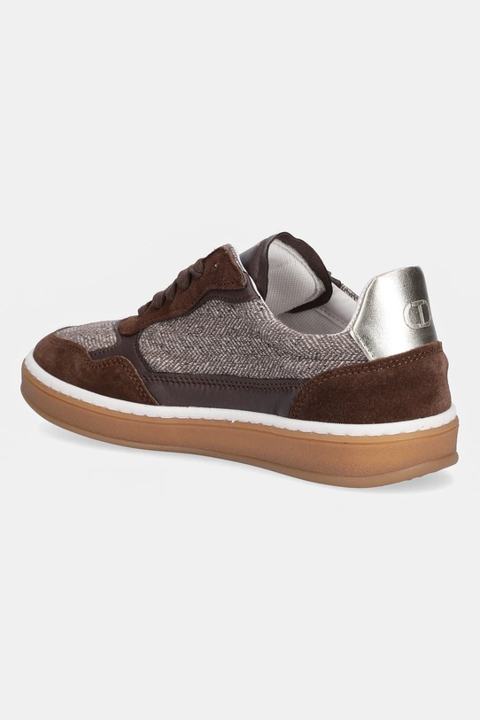 Obuwie Twinset sneakersy 252TGT012.00203 brązowy