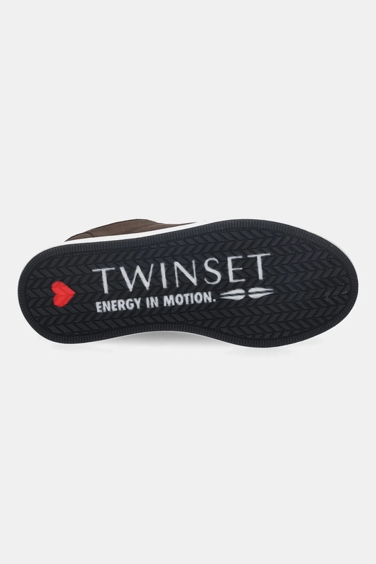 Twinset sneakersy 252TGT01G.11054 brązowy