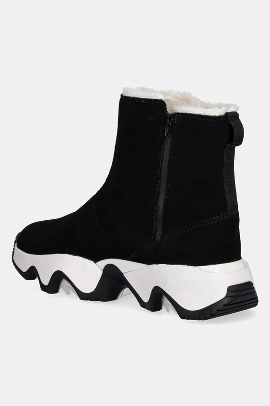 Obuwie Sorel śniegowce zamszowe KINETIC IMPACT SHORT BOOT 2111921010 czarny