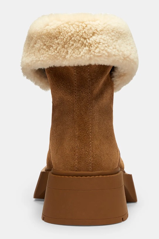 Coach botine Leah Platform maro CCH85.PP1