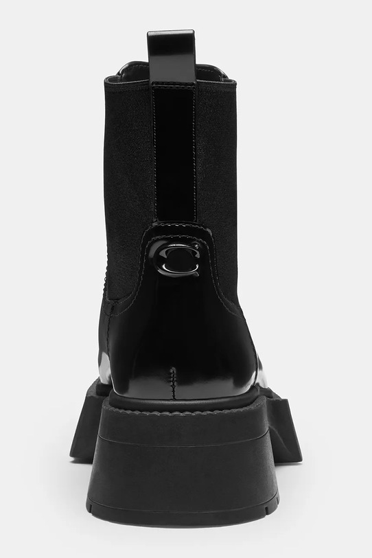Coach botki Leah Platform czarny CCH90.BLK