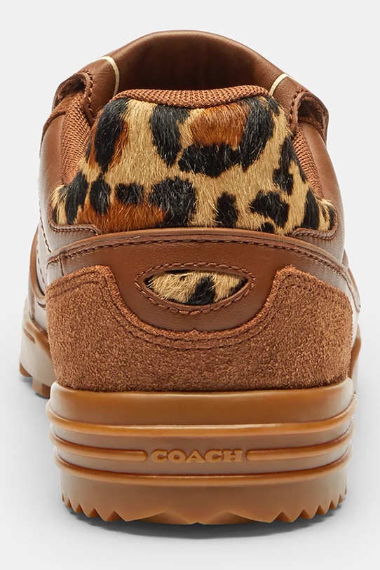 Kožne tenisice Coach Coach Match smeđa CCI43.YGC