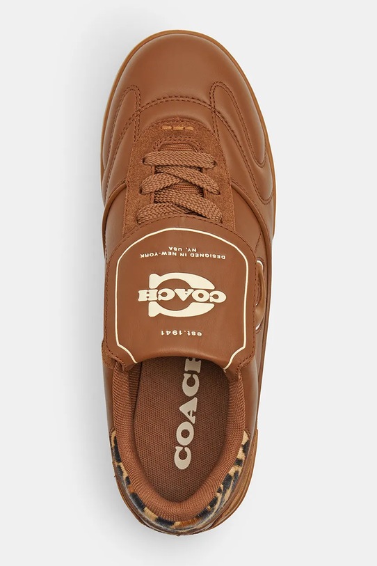 Kožne tenisice Coach Coach Match CCI43.YGC smeđa