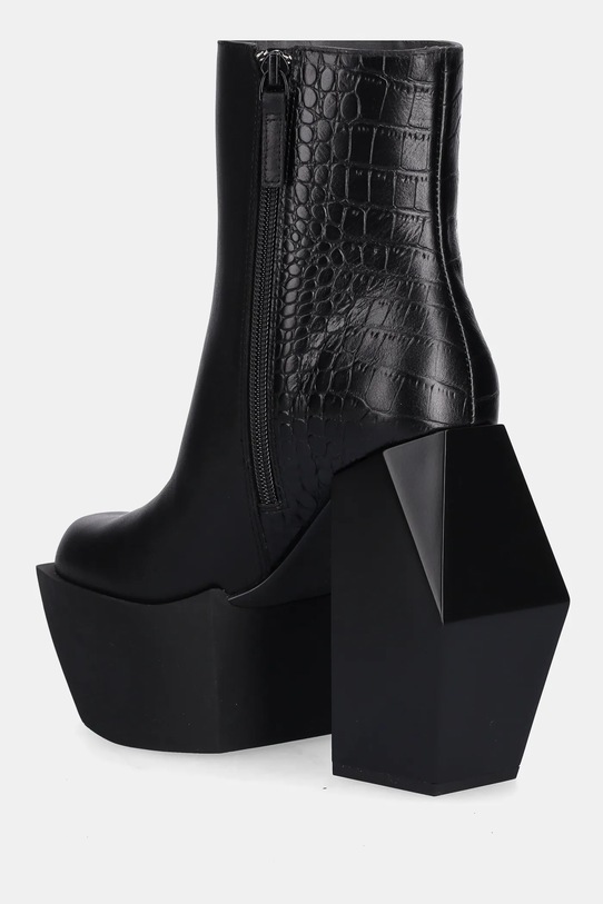 Obuwie United Nude botki skórzane Stage Boot 1075384927 czarny