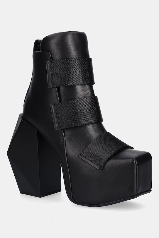 United Nude cizme de piele Stage Tron neizolat negru 109420116