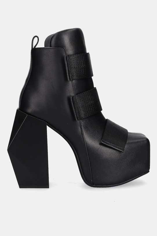 United Nude cizme de piele Stage Tron 109420116 negru AW25