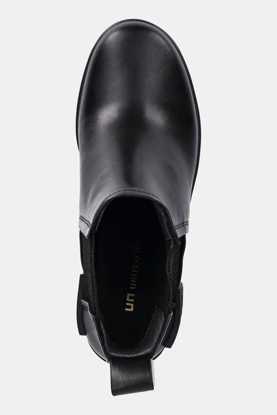 United Nude sztyblety skórzane Grip Chelsea Mid IV czarny 109590116