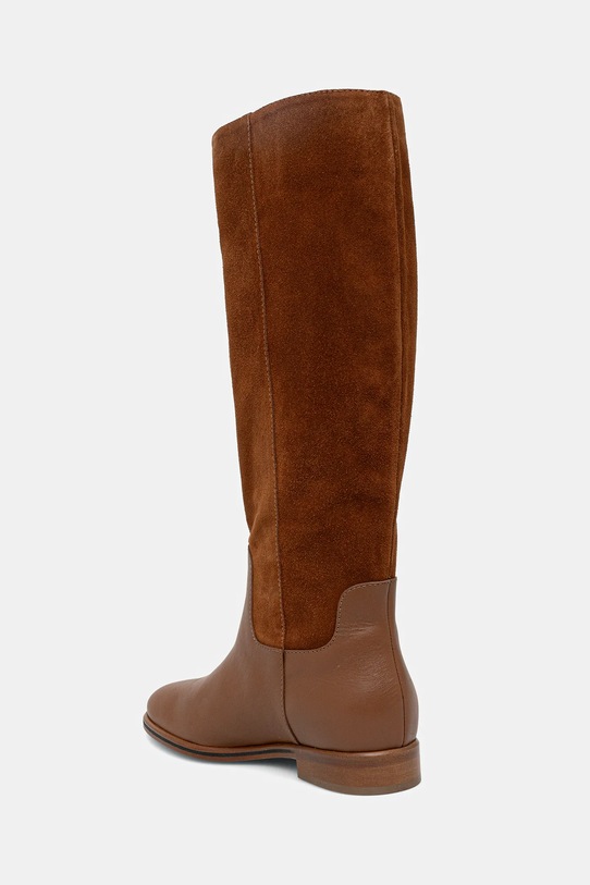 Încălțăminte Pollini ghete de piele PA26013C0NPA220A maro