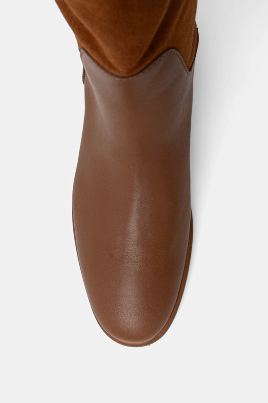 Pollini ghete de piele maro PA26013C0NPA220A