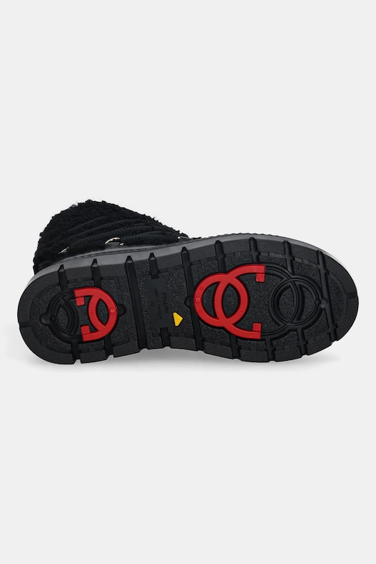 Pollini śniegowce skórzane SA24235H0NTX100A czarny