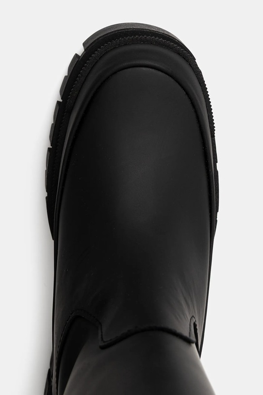 Barbour stivali in pelle Saidie Tall Boot nero LFO0786BK31