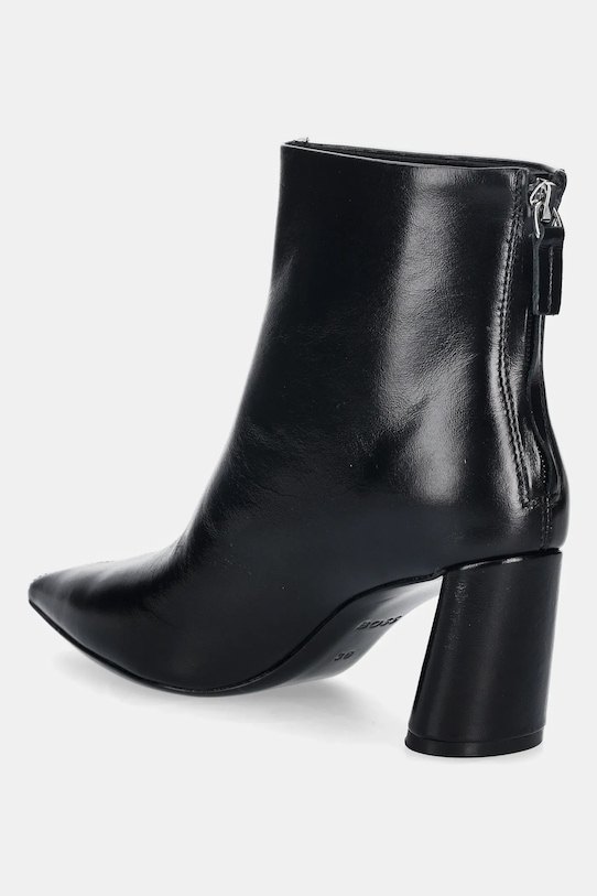 Obuwie BOSS botki skórzane Gracey 50552784.001 czarny