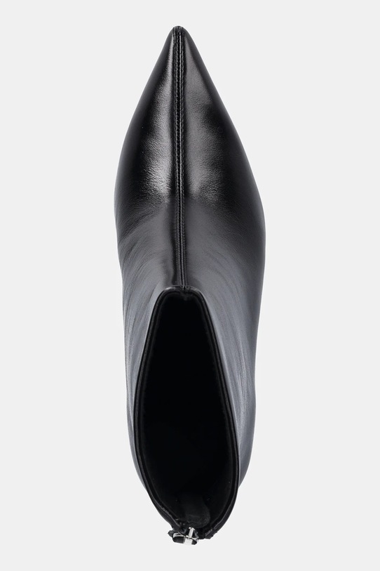 BOSS botki skórzane Gracey czarny 50552784.001