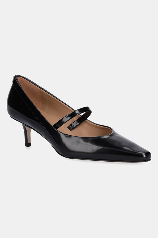 BOSS szpilki skórzane 50552994 5-8 cm czarny 50552994.001