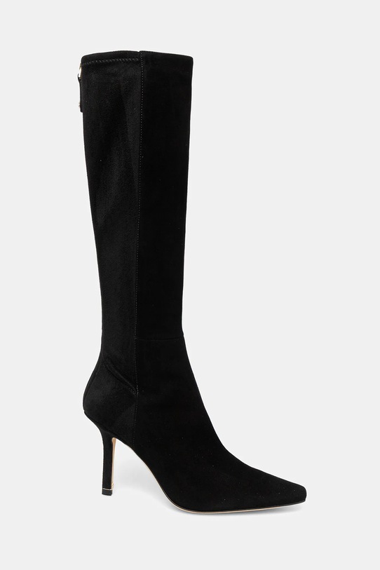 BOSS kozaki zamszowe 50553013 50553013.001 czarny AW25