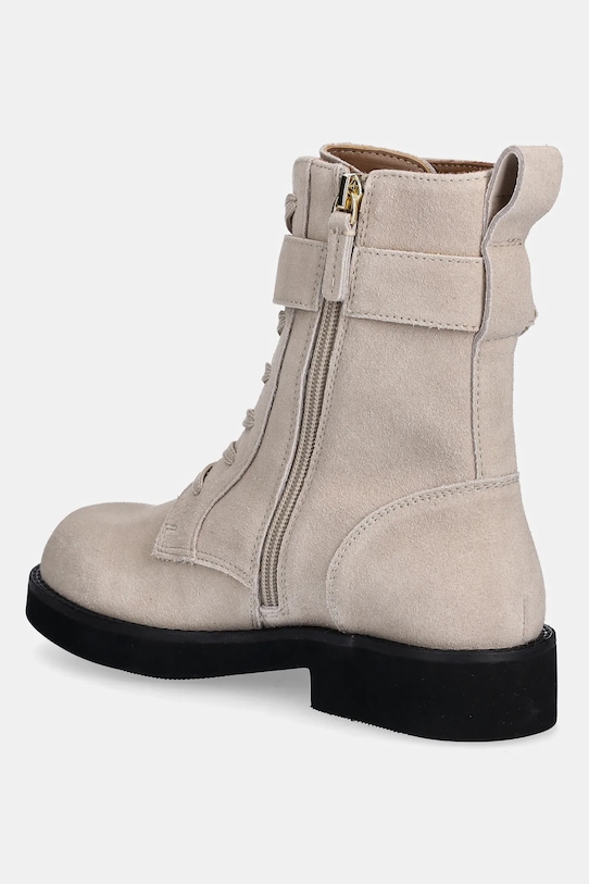 Obuwie BOSS botki zamszowe Eleri 50552774.275 beżowy