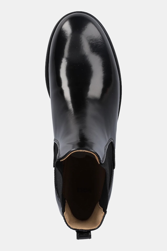 Кожаные полусапоги BOSS Lycia чёрный 50552791.001