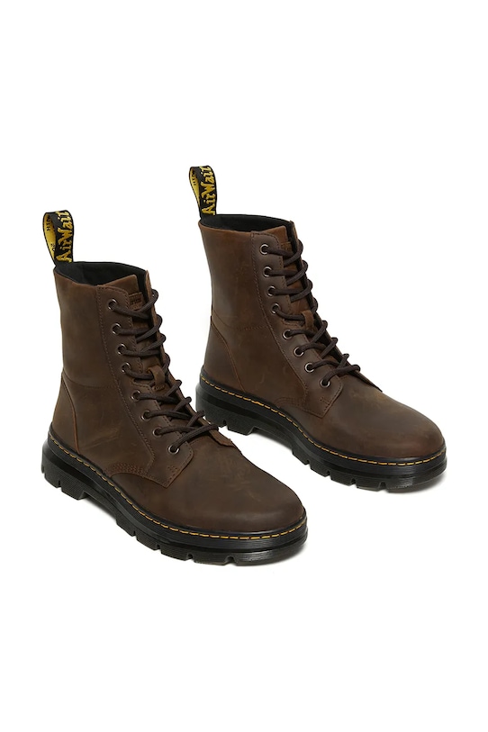 Шкіряні черевики Dr. Martens Combs DM26006207 коричневий AW25