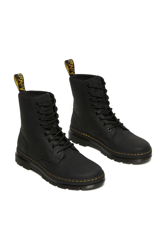 Dr. Martens workery skórzane Combs DM26007001 czarny AW25