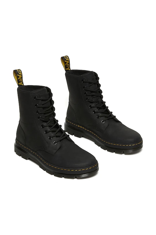 Dr. Martens workery skórzane Combs DM26007001 czarny AW25