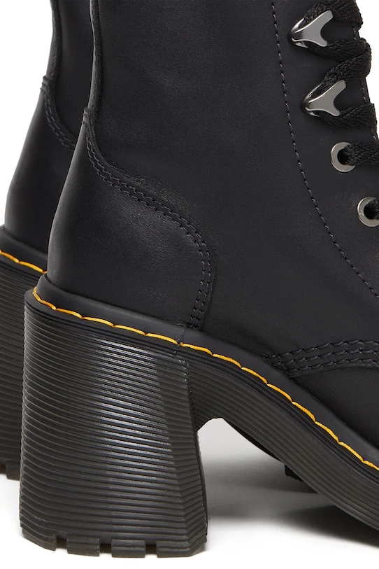 Dr. Martens botki skórzane Jesy czarny DM27613001