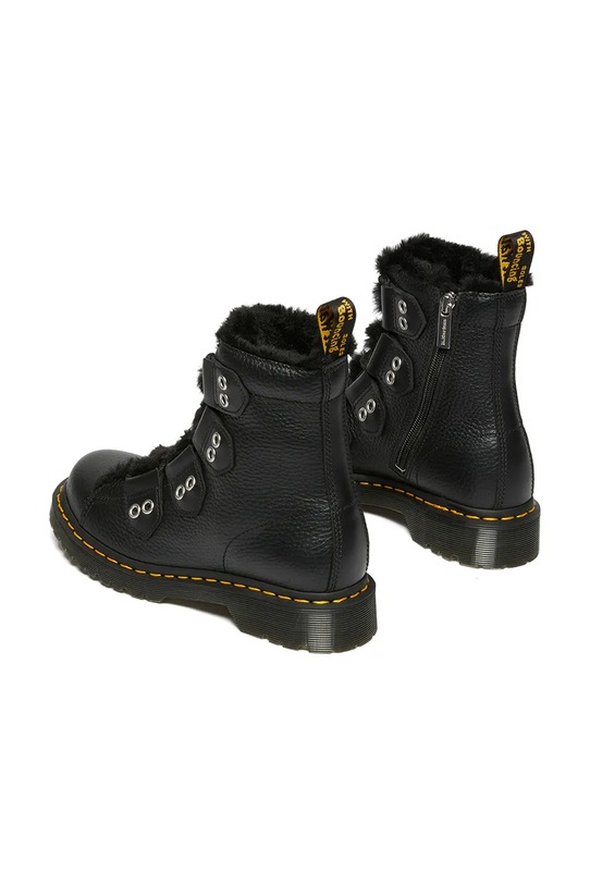 Obuwie Dr. Martens workery skórzane 1460 LTT Fur Lined DM31876001 czarny