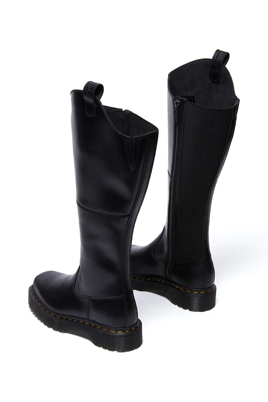 Obuwie Dr. Martens kozaki skórzane Amaayah Hi DM31947001 czarny