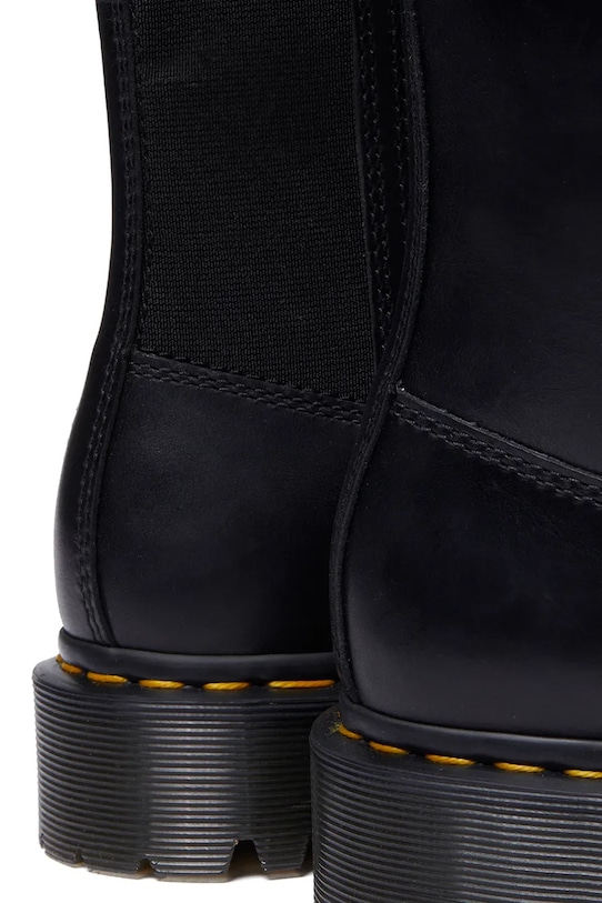 Dr. Martens kozaki skórzane Amaayah Hi czarny DM31947001