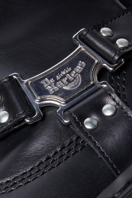 Dr. Martens botki skórzane Anistone Hi czarny DM32199001