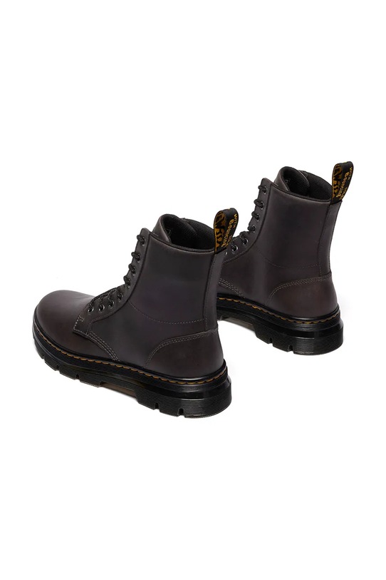 Obuwie Dr. Martens botki skórzane Combs DM40603020 szary