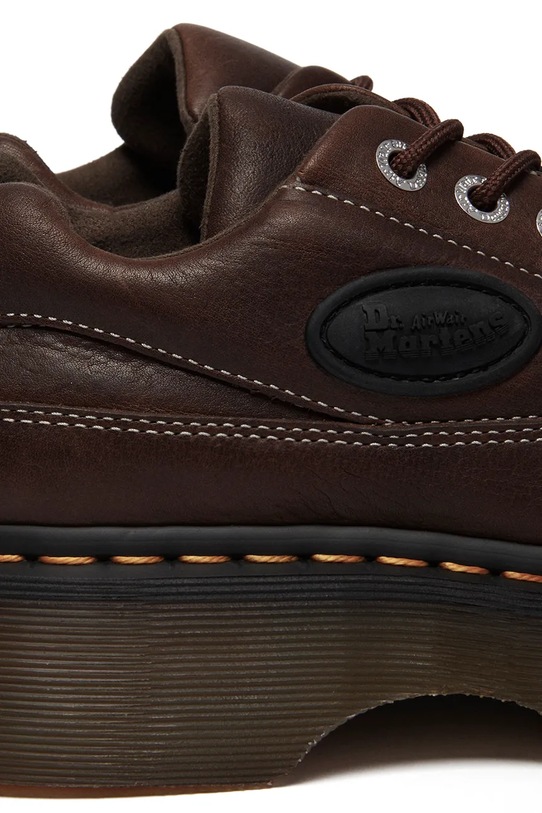 Dr. Martens półbuty skórzane Buzz 5i brązowy DM41129200