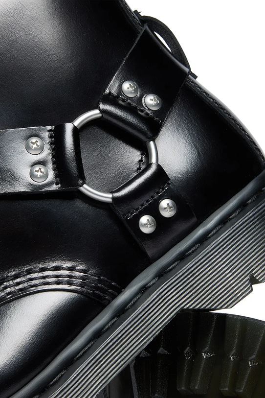 Kožené workery Dr. Martens 1460 Harness černá DM41388001