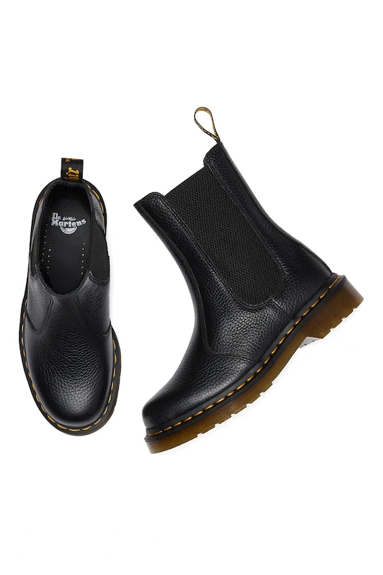 Dr. Martens sztyblety skórzane 2976 Hi Chelsea Boot DM41404001