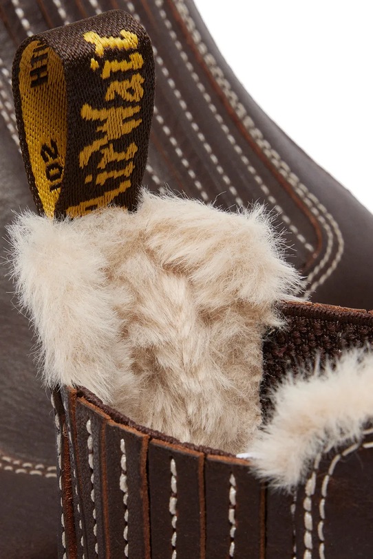 Dr. Martens sztyblety skórzane 2976 Leonore II brązowy DM41418200