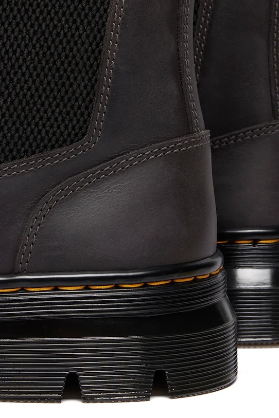 Кожаные полусапоги Dr. Martens Embury Chelsea Boot серый DM42013020