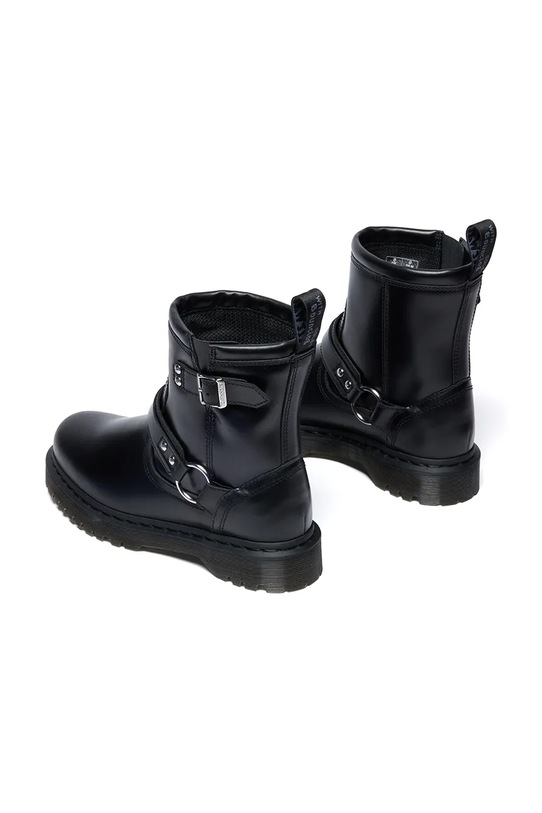 Obuwie Dr. Martens botki skórzane Anistone Harness DM42583001 czarny