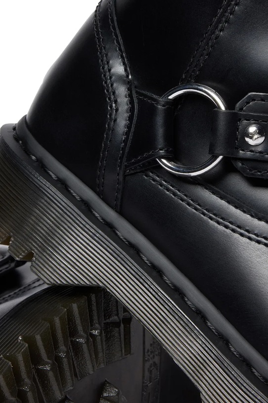 Dr. Martens botki skórzane Anistone Harness DM42583001 czarny