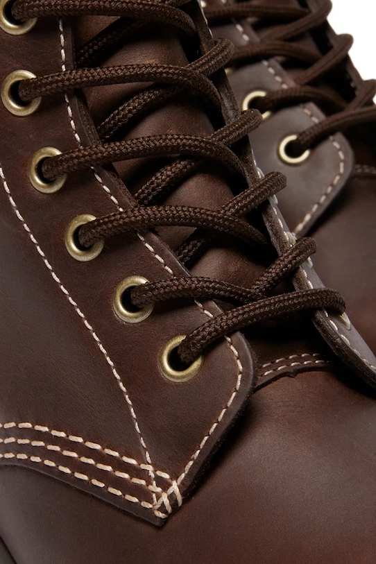 Кожени кубинки Dr. Martens 1460 Pascal DM42595200 кафяв