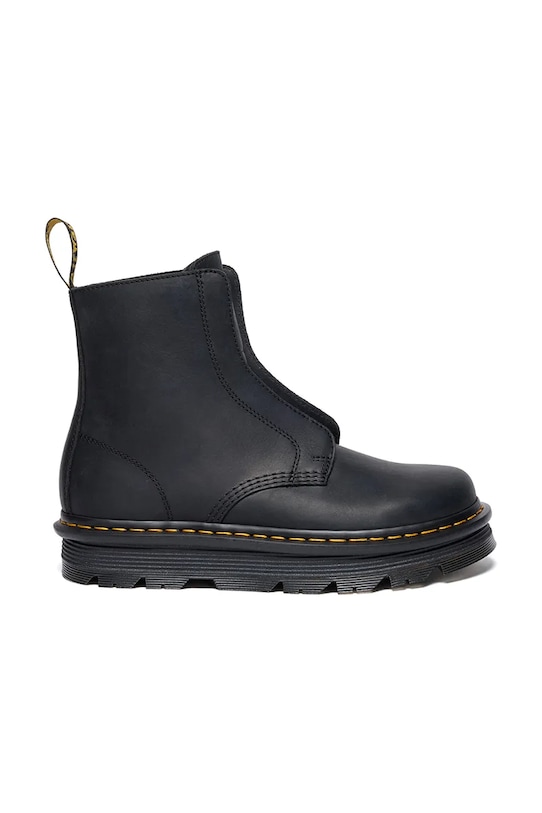 Dr. Martens cizme de piele ZebZag Laceless 5-8 cm negru DM42653001