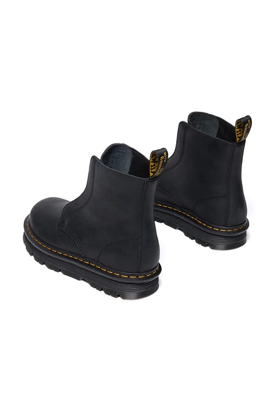 Obuwie Dr. Martens botki skórzane ZebZag Laceless DM42653001 czarny