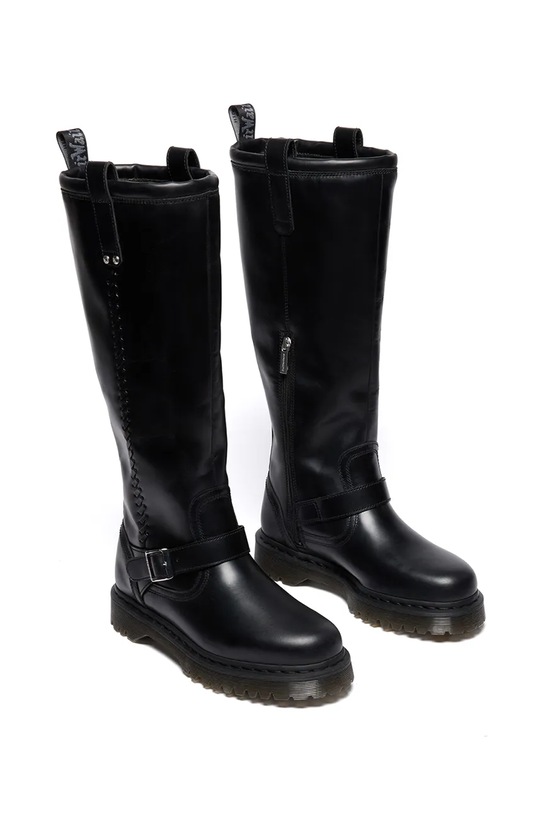 Dr. Martens kozaki skórzane Anistone DM42669001 czarny AW25