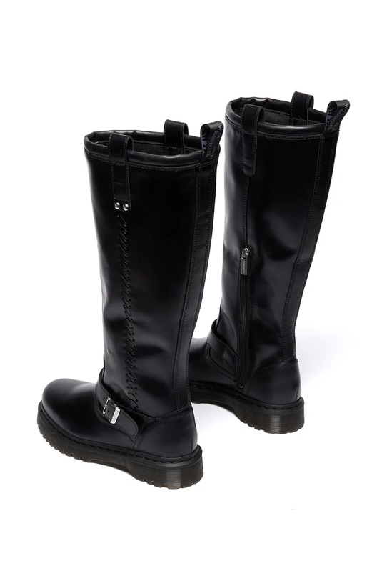 Obuwie Dr. Martens kozaki skórzane Anistone DM42669001 czarny