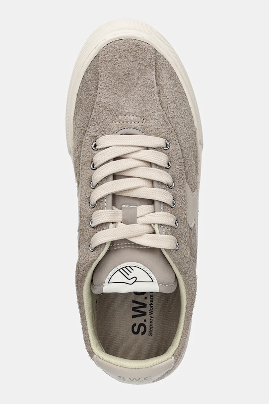 Stepney Workers Club tenisówki DELLOW S-STRIKE CUP RAW SUEDE beżowy YA25065