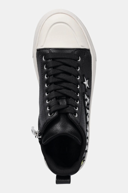 Δερμάτινα ελαφριά παπούτσια Dkny Yaser Star μαύρο K4597935.BLK