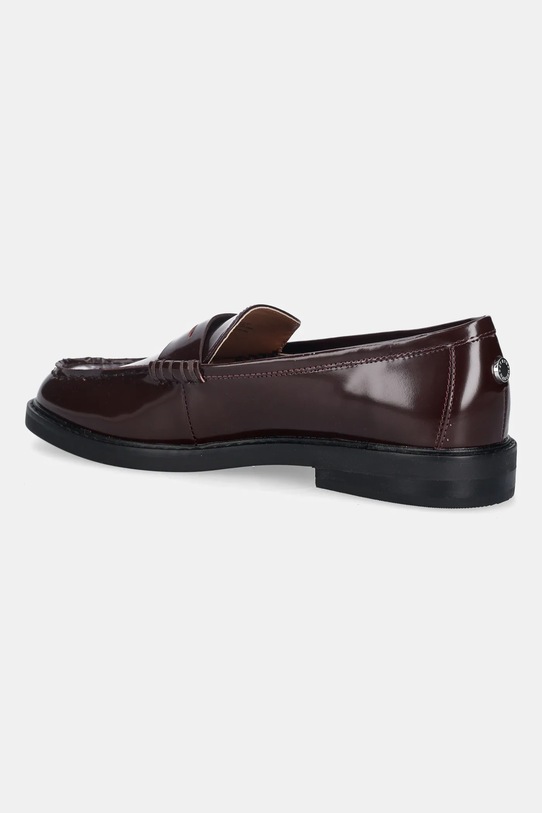 Obuwie Steve Madden mokasyny skórzane Adison 11004736.627 bordowy