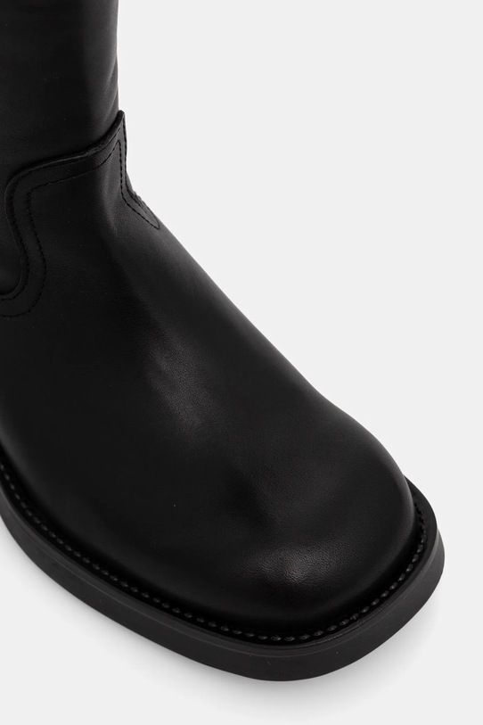 Шкіряні чоботи Steve Madden Banner чорний 11003092.017