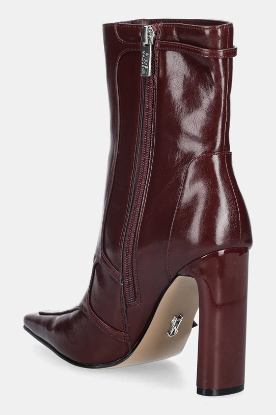 Obuwie Steve Madden botki Fastened 11004818.DYQ bordowy