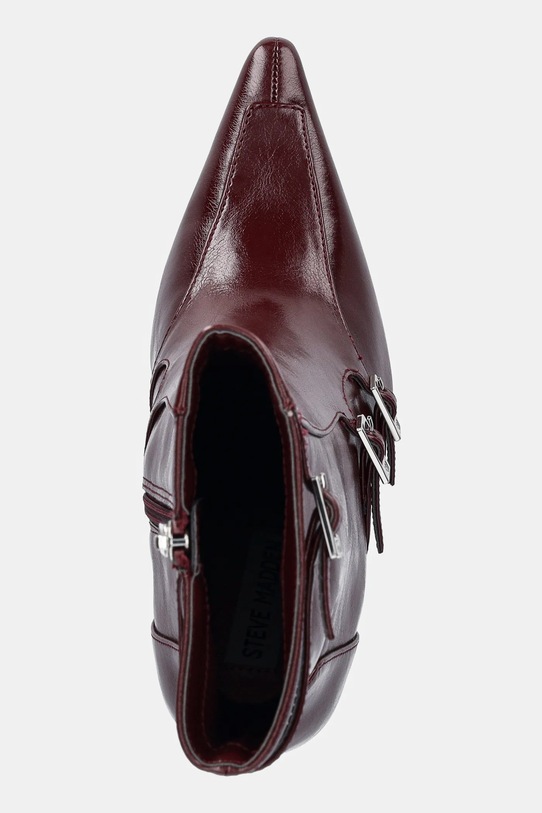 Steve Madden botki Fastened bordowy 11004818.DYQ