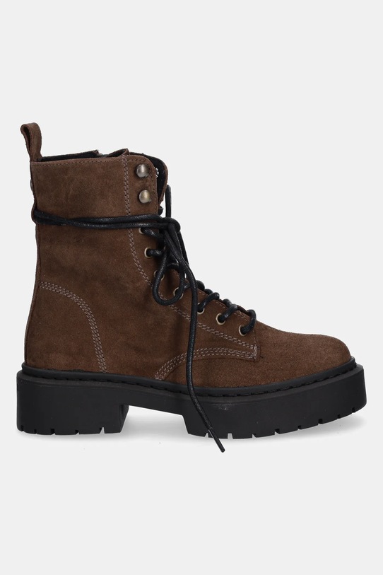 Steve Madden workery zamszowe Gusto 11003330.983 brązowy AW25